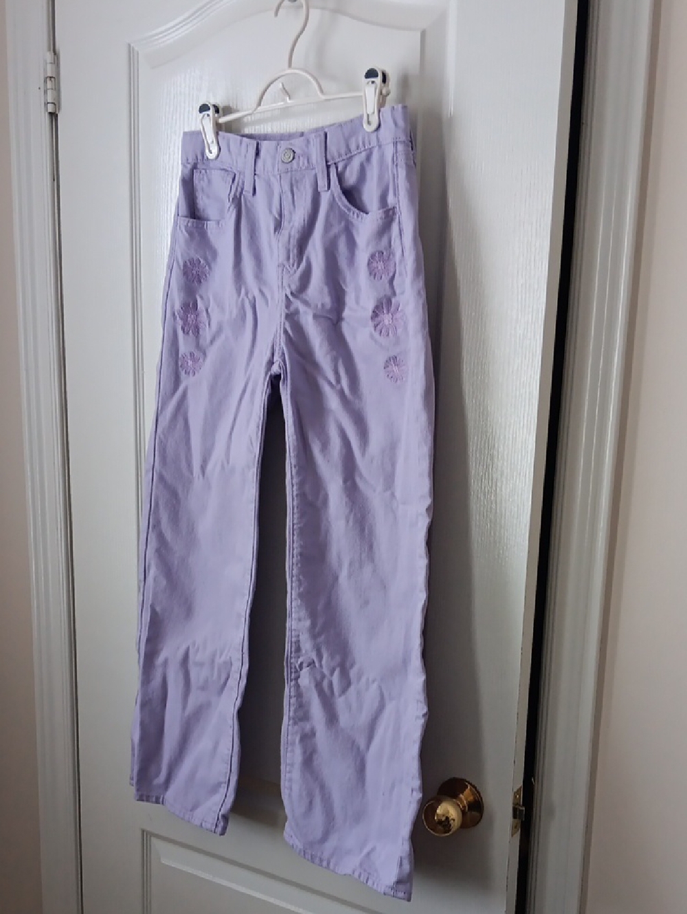 Old Navy Lavender High-Waist Jeans